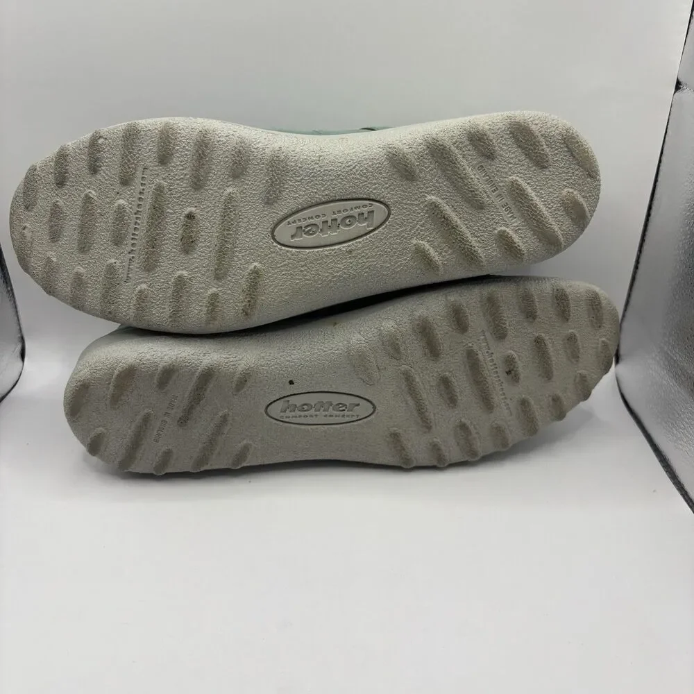 Hotter Comfort Shoes Womens Size 11 Leather Suede